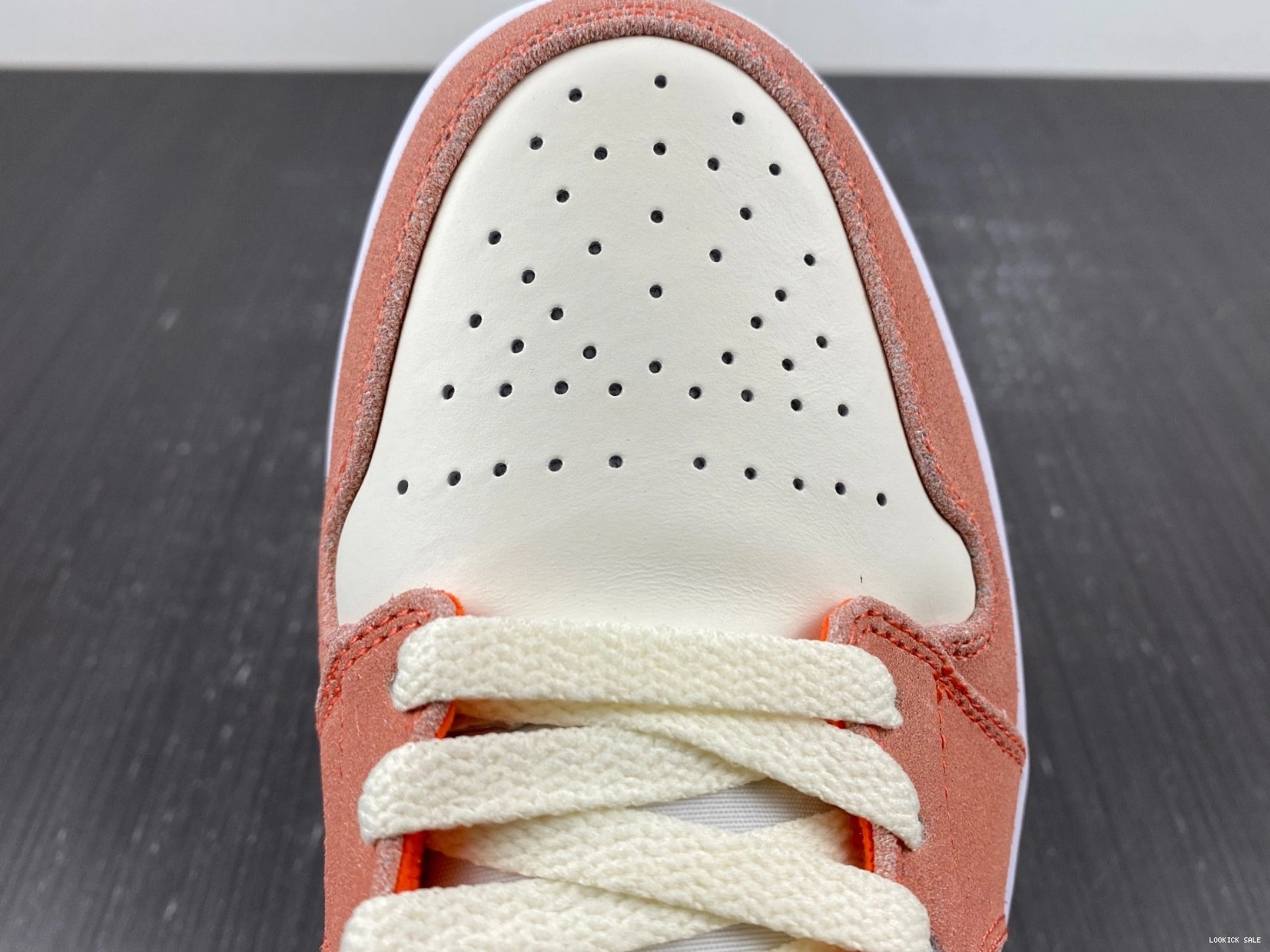 Reps Jordan DV1336-800 (GS) Mid SE Orange Suede - 1 0517